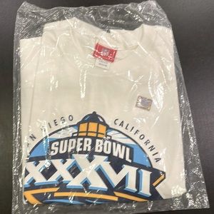 Vintage Super Bowl XXXVII January 26, 2003 Collectors Shirt.